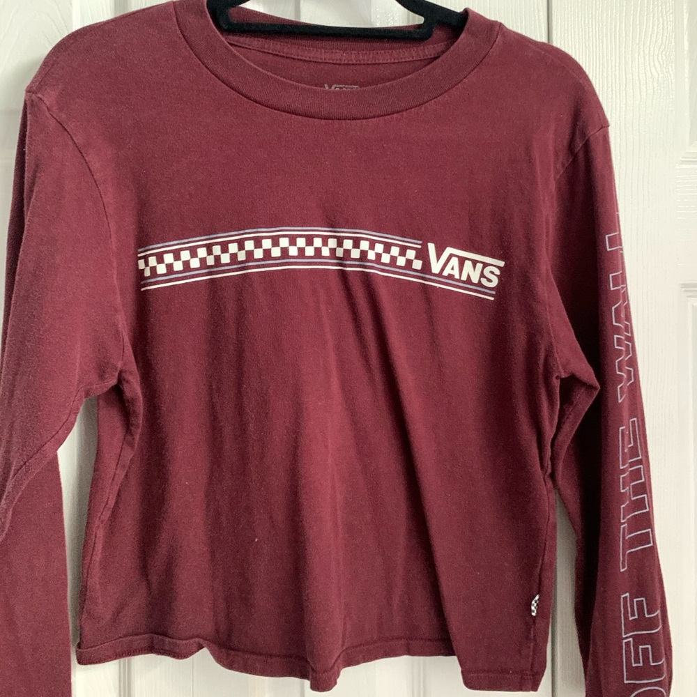 vans long sleeve top